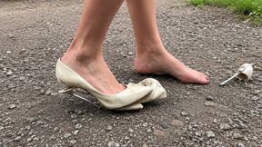 Casadei Blade Destruction | These Stilettos Didn't Survive