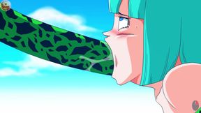 bulma adventure Bulma x Cell