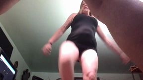 Upskirt Ballbusting