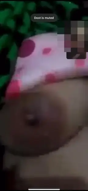 I showed my boobs to boyfriend on video call