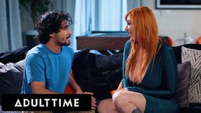 Nervous Teen Accepts Deepthroated by MILF Therapist Lauren Phillips