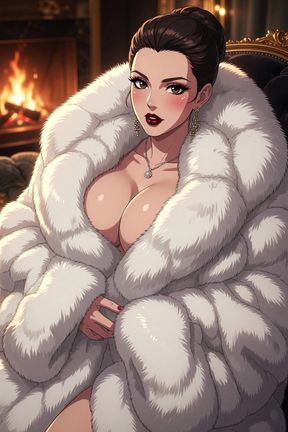Soft Fur, Dirty Mouth - Luxury Coat Whore Wants It Rough