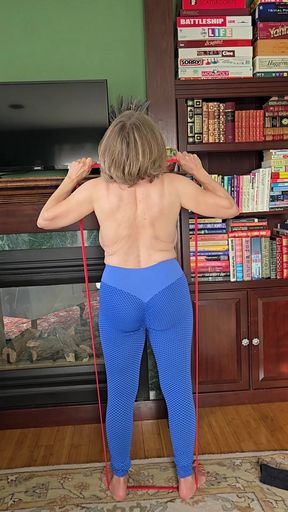 Watch me workout!  xoxo Marie