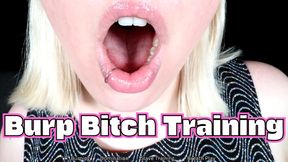 Burp Bitch Training - HD - Breathe In My Belches And Hold Them In, Burp Slave Training, Breath Play, Humiliation, Scent Fetish