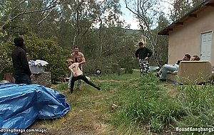 Bound sluts fucked by Hillbillies