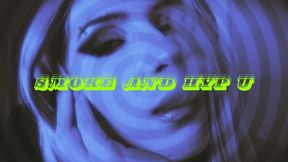 Smoky and hyp trance. Delta waves and rain sound