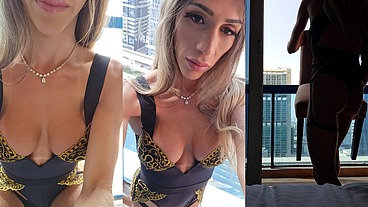 Palomaveiga exibindo o pauzão em Dubai