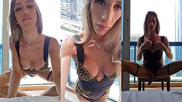 Palomaveiga exibindo o pauzão em Dubai