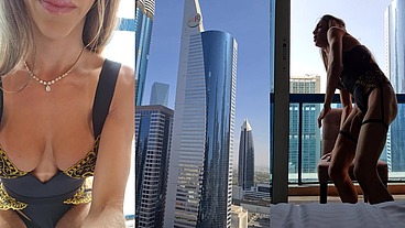 Palomaveiga exibindo o pauzão em Dubai