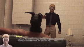 Adored by the Devil - Vampire Loves Creampie Sex - 3D Animated Let's Play with Nala