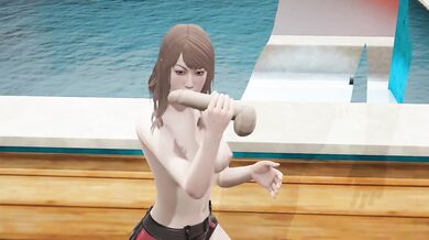 Mai Sanada - Handjob and Sex - 3D Porn