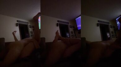 Cum in your pussy ! And loud moaning is the best! Pounding it with her legs up so good!