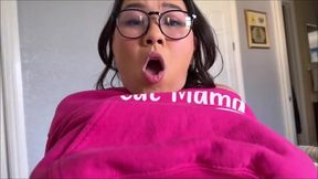 Asian Teen is a Flesh Light for Step Dad - Family Therapy - Alex Adams