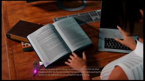 Croft Adventures [ Hentai Game Parody ] Ep.7 Big Black Cock Titjob and 3some with the Librarian and Bwc!