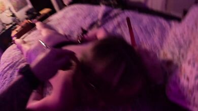 StepSon Ties me down and fucks me with Sex Machine, Im such a Whore