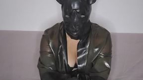 Peppas first latex handjob part 2