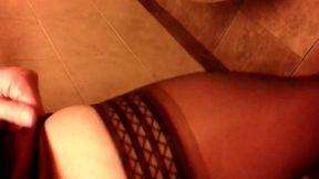 upskirt public restaurant