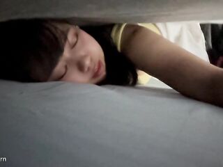 My Stepsister keeps getting Stuck underneath the couch