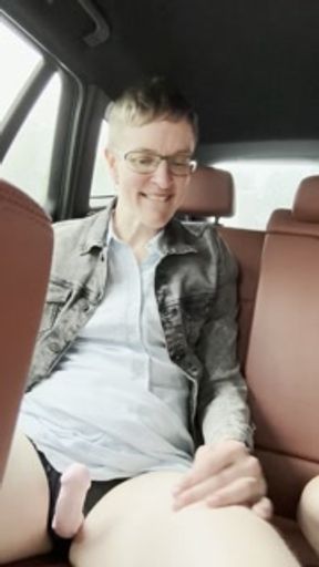 Summer Road Trip Public Fuck Fest, Lesbian Couple Fucking In Park, Church and Car