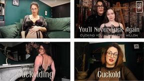 Cuckolding Mega Compilation - Ultimate Countess Diamond Femdom for Cucks