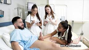 ”Naughty doctors feasting on patients huge dick”