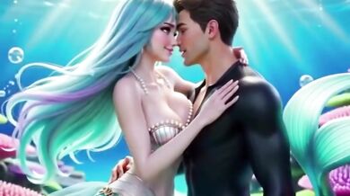 Underwater hentai sex with my gorgeous girlfriend until we're cumming in our underwear
