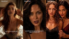 stepmom visit turns wild - seductive stepmother fucks daughter s boyfriend in hot 3p threesome(ai-generated))