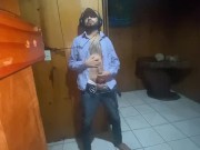 Onanism With Striped Shirt - Camera 1