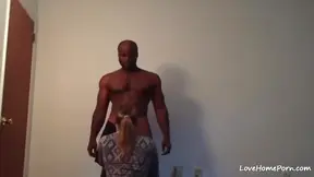 Passionate Amateur Babe Gets First Time Black Cock From Behind