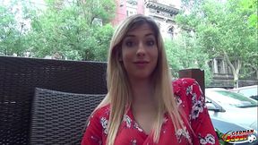 GERMAN SCOUT - EXTREM HOT TEEN SHONA RIVER SEDUCE TO FUCK AT REAL STREET CASTING