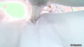 ”Yasmine Gold Fucks Her BF's Huge Cock In The Pool”