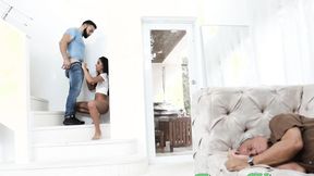 ”FAMILY STROKES Claire Black hardcore doggystyle pounded by hot stepuncle”