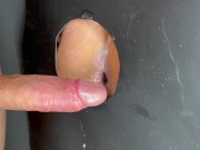 Gloryhole creampie