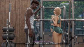 Risky GYM Sex: BBC Personal Trainer and Married Cheating Wife (3D Animation) HQ