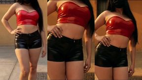 se le marca la panocha!!! quieres verla entregando la vagina??? sus videos en este canal!!