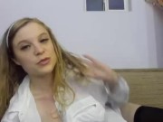 Erin Electra masturbating and talking about health on webcam