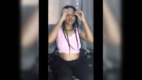 Tia India uses her dildo to have an orgasm