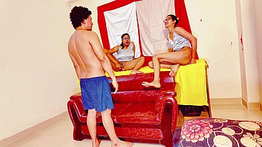 Uttaran20 - BY GOD HOW RICH! DELICIOUS THREESOME WITH STEPSISTERS , 2025