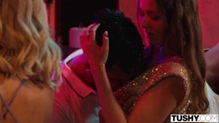 TUSHY Sia, Lumi &amp; Megan Have Anal Orgy At Bachelor Party