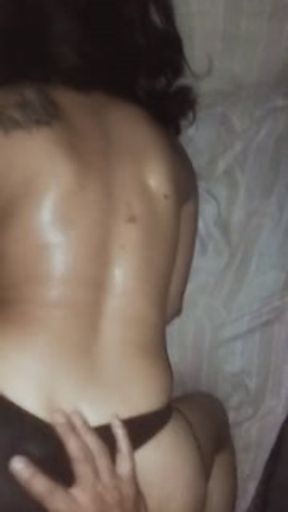 💦Friend of Mi Girlfriend with Milk between the Buttocks🍑