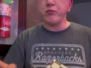 Piggy stuffs his face at casino