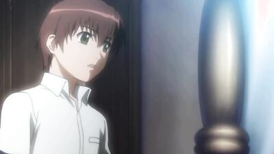 Annerose, the witch, dominates and sucks in mosaic BDSM session