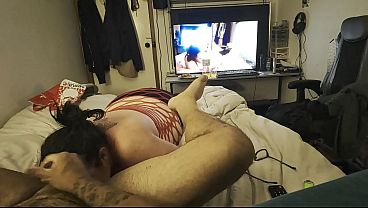 Hardboiledegg3 - And Chrissy the FAT SLUT LOVES TO RIM MY ASS HOLE while im watching porn in my bed room sucking my cock - Apr 23, 2026