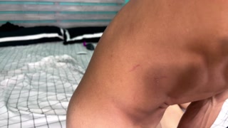 Tried getting the bettter angle and failed the facial! Lmao porn blooper! (Super Tease)