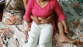 Indian Beautiful Bhabhi Having Fun with Her Husband.