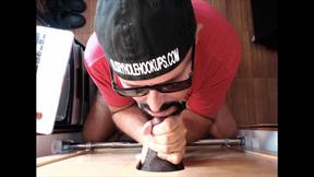 ”Sucking Off Ebony Cop Dick”