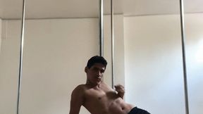 Lucazfox sexy pole dancer