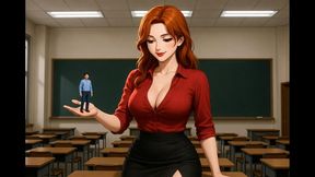Giantess Confessions #92: Colossal Cougar's Classroom Consumption