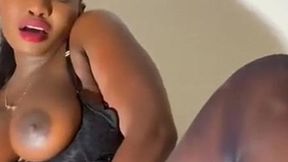Curvaceous Ebony Vixen Unleashes Raw Sensuality in Steamy 52-Minute Seduction
