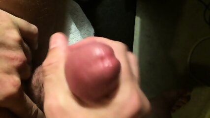 Close Up Jerk Off With Spurting Cumshot